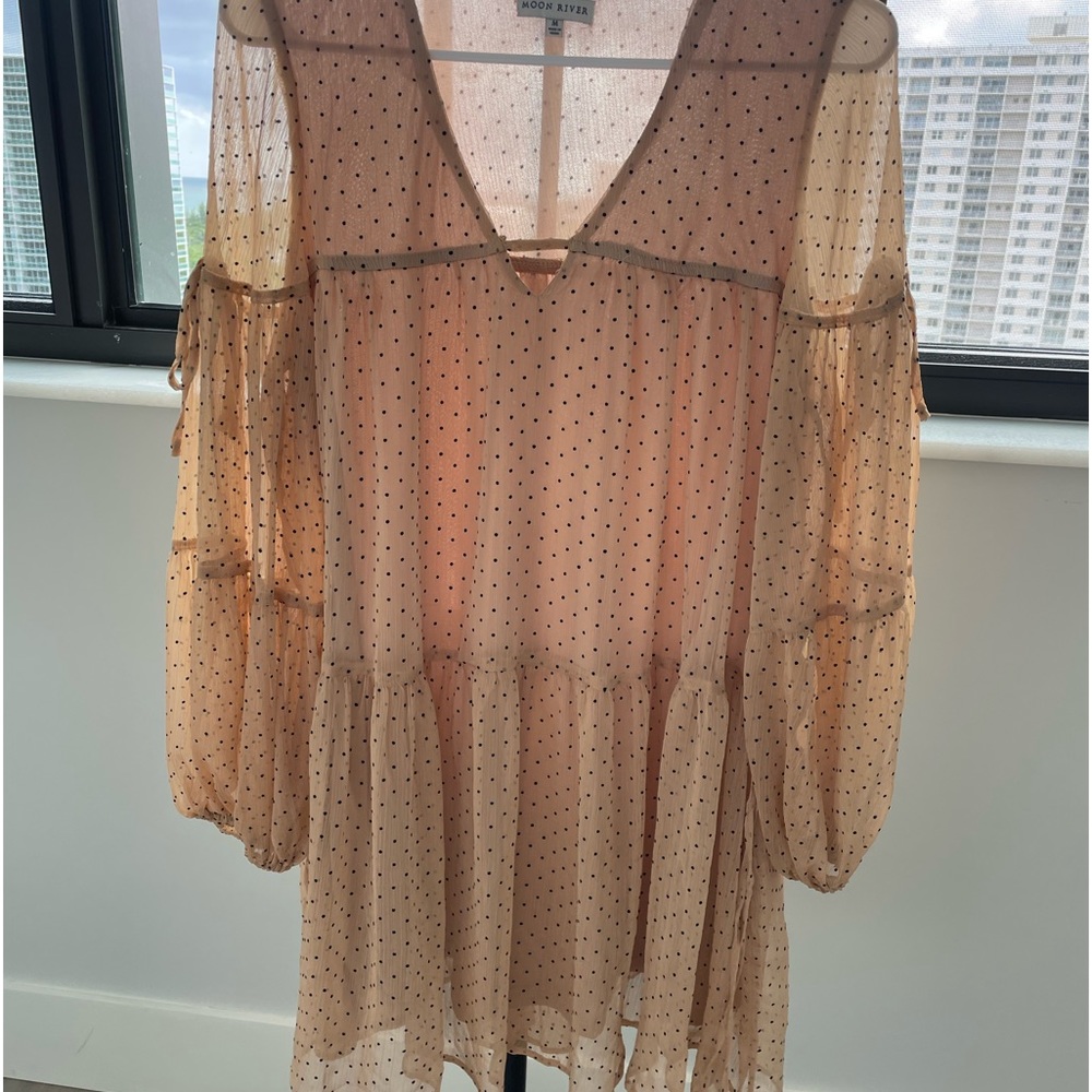 Moon River Polka dot Dress